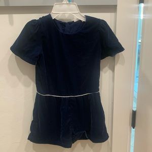 Girls Velvet GAP romper